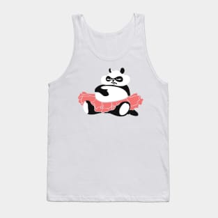 Fat Ballet Panda Tank Top